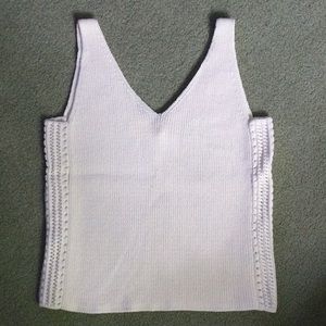 Bailey/44 Knit V Front/Back Tank Top